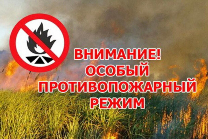 Особый противопожарный режим  с 9 сентября по 9 октября 2024 г.